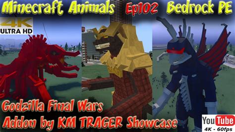 Godzilla Final Wars Addon KM TRAGER Kaiju Showcase Godzilla Addon