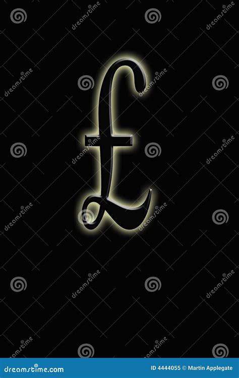 British Pound Symbol Royalty Free Stock Photo - Image: 4444055