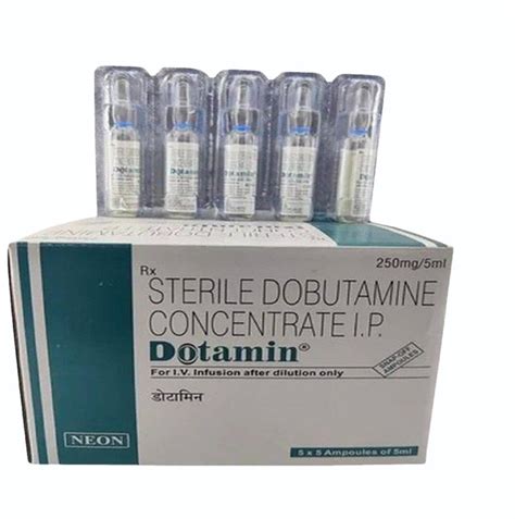 Dobutamine Injection Dotamin 250mg At Rs 200vial Pharmaceutical