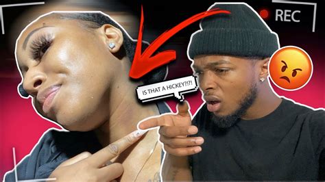 Hickey Prank On Bf Gets Heated 🤬😱 Youtube