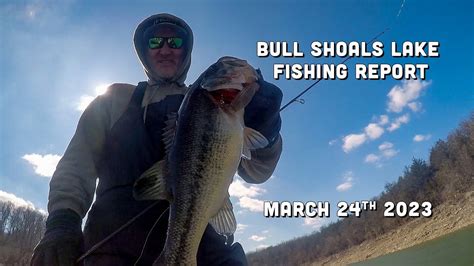 Bull Shoals Lake Fishing Report March 24 2023 Del Colvin YouTube