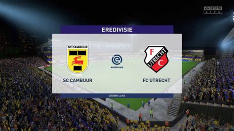 ⚽ Sc Cambuur Vs Utrecht ⚽ Eredivisie 06052023 Fifa 23 Youtube