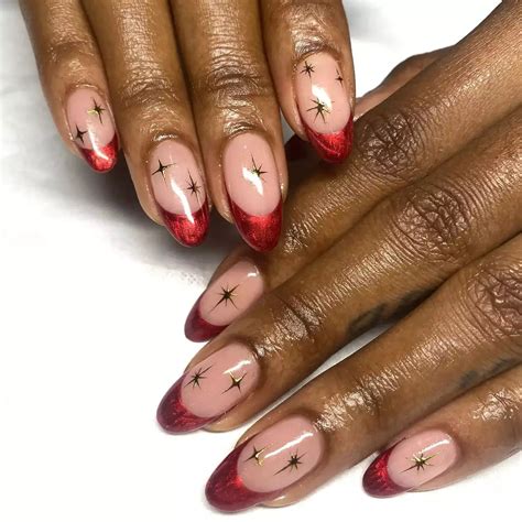 Ideias De Manicure Francesa Glitter Para Qualquer Ocasi O