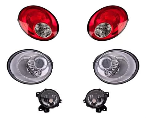 Faros Nieblas Calaveras 6 Pzas Beetle 06 Al 11 Depo Envío gratis