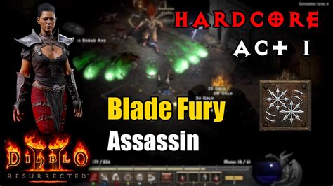 Hardcore Blade Fury Assassin Ssf Playthrough Act Normal Diablo