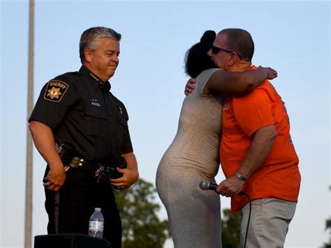 Candlelight Vigil For Wicomico County Deputy First Class Glenn Hilliard