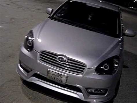 car tuning hyundai new accent .wmv - YouTube