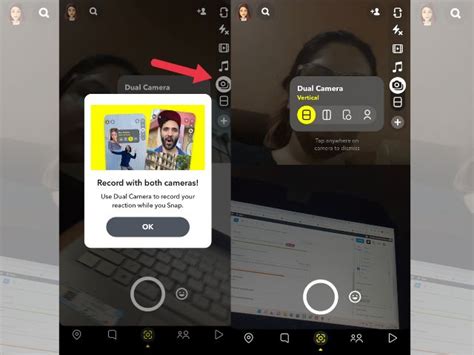 Fitur Kamera Ganda Baru Snapchat Mencapai Pengguna IOS ID Atsit