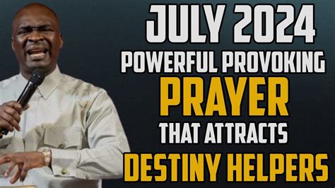 Powerful Provoking Prayer That Attracts Destiny Helper And Favour