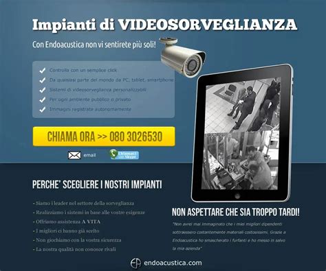 Installazione Impianti Videosorveglianza Endoacustica