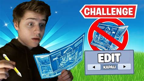 EDİT YAPMADAN Win Alma Challenge Türkçe Fortnite YouTube