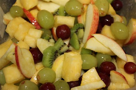 fruit cocktail salad  stock photo public domain pictures