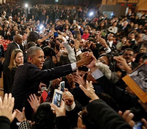 In final speech to India, Obama emphasises religious tolerance - Rediff ...