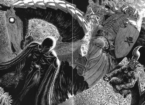 Femto and Skull Knight | Kentaro Miura : r/comicbookart