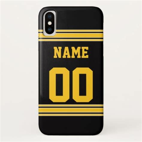 Football Jersey With Area To Customize Iphone X Case Designer Cell