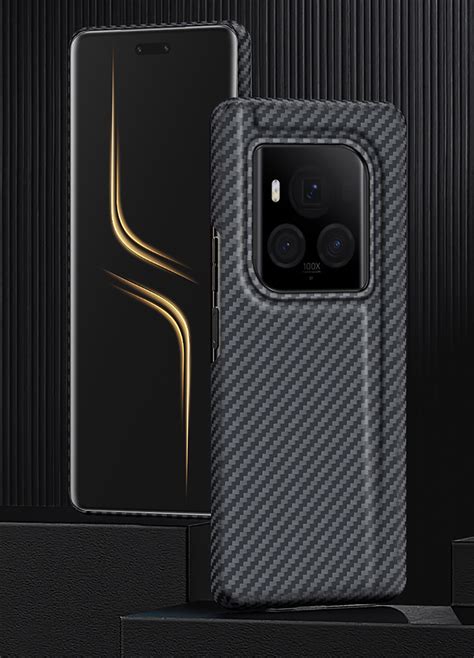 Honor Magic6 Ultimate Carbon Fiber Bumper Ultra Thin Shockproof Case