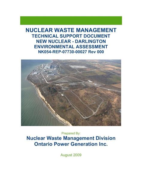 PDF Nuclear Waste Management Technical Support Document DOKUMEN TIPS