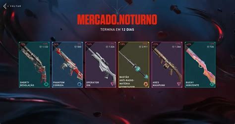 Valorant Veja Quais S O As Skins Do Mercado Noturno Que Volta Em Agosto