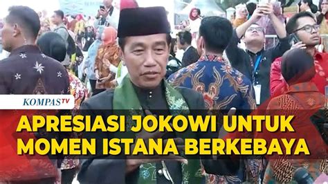 Presiden Jokowi Katakan Ini Usai Acara Istana Berkebaya Youtube