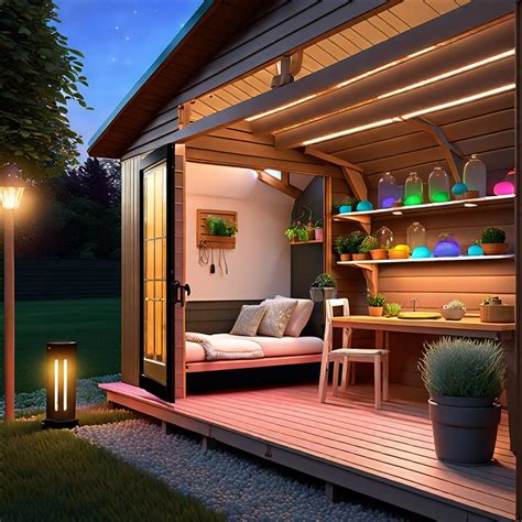 15 Shed Lighting Ideas To Brighten Up Your Outdoor Space