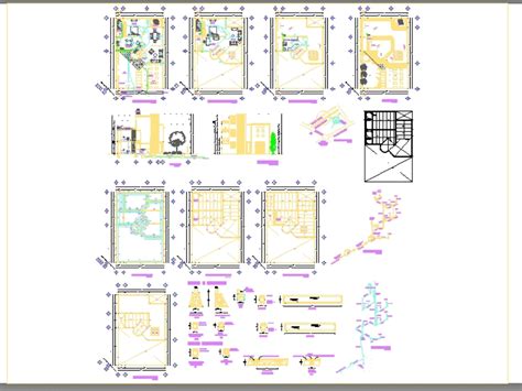 Casa 3 Níveis Em Autocad Baixar Cad 82787 Kb Bibliocad