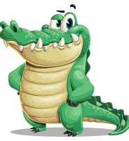 Gator Cartoon Vector Character | GraphicMama