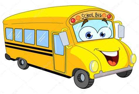 dessin animé school bus Image vectorielle yayayoyo 6439369