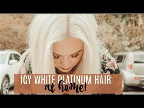 Diy Platinum Blonde Hair How I Color My Hair At Home Blonde Hair At