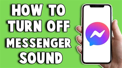 How To Turn Off Messenger Sound 2024 YouTube