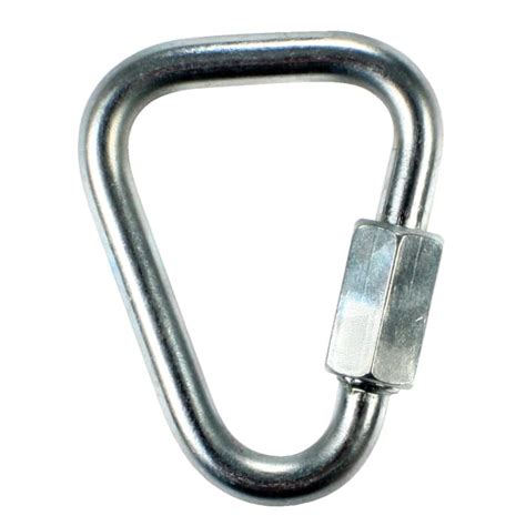 Ridgegear Rgk Steel Triangular Screw Gate Karabiner Hawk Lifting