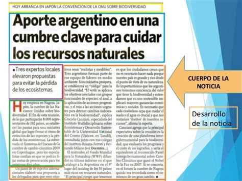 La Noticia Y Su Estructura