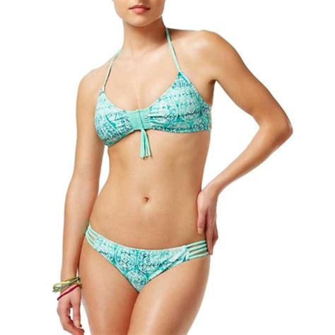 Hula Honey Swim Hula Honey 2 Pc Swimsuit Gypsy Queen Strappy Bikini