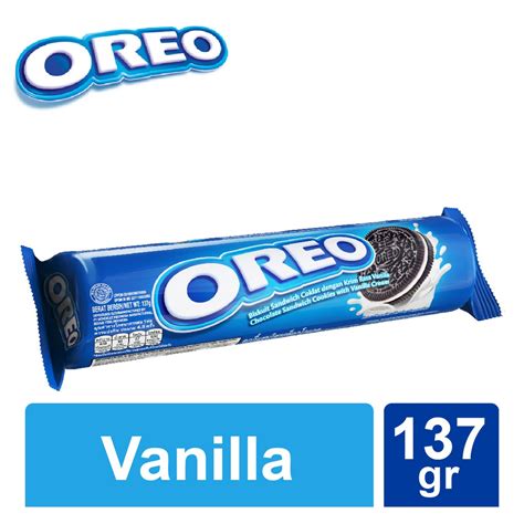 Jual Oreo Biskuit Krim Vanilla 137 Gr Indonesia Shopee Indonesia