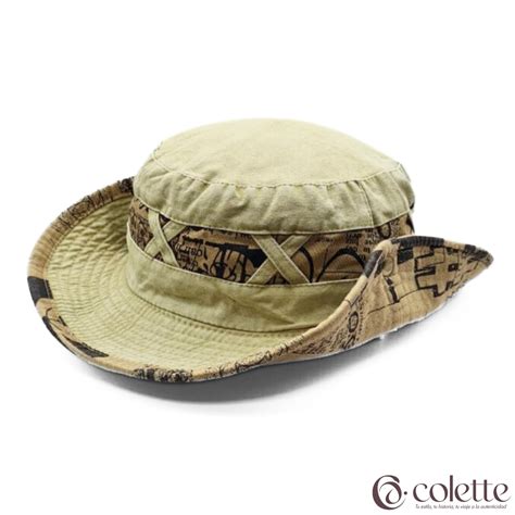 Gorro Pescador Safari Juvenil Reversible Colores Varios Colette