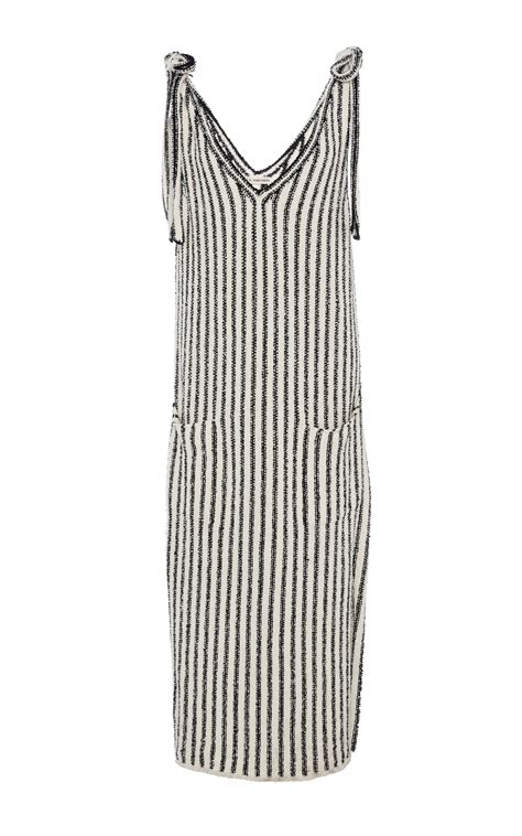 Nico Striped Knit Tank Dress By ULLA JOHNSON