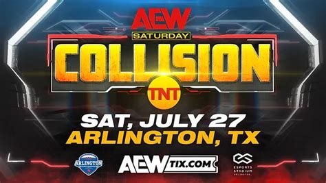 Cartelera Aew Collision Battle Of The Belts Xi En Vivo