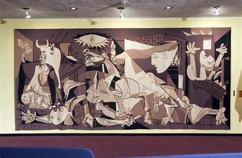 Replica Tapestry Of Pablo Picasso S Guernica A View Of T… Flickr