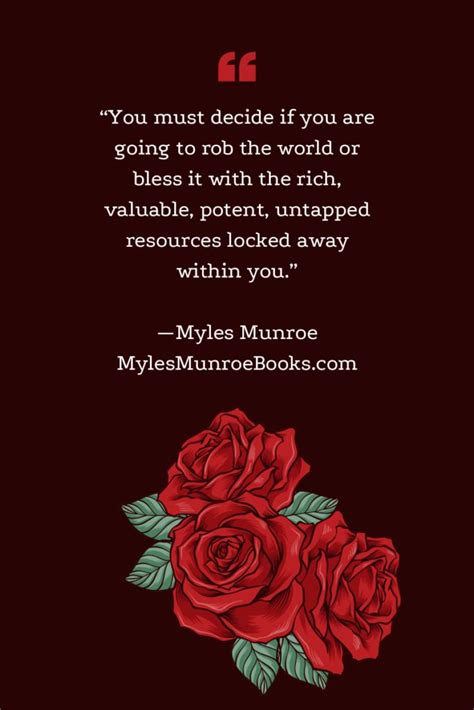 21 Myles Munroe Quotes On Purpose - Dr. Myles Munroe Books and Quotes ...