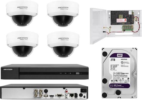 Zestaw Do Monitoringu HIKVISION MONITORING DOMU HIWATCH GOTOWY ZESTAW 4