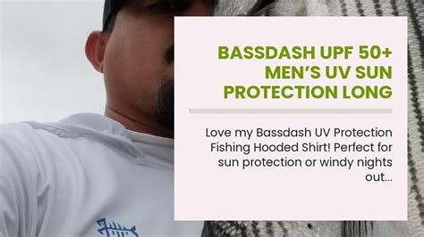 Bassdash Upf 50 Mens Uv Sun Protection Long Sleeve Performance