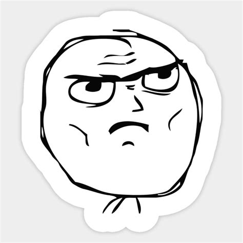 surprised face meme - Meme - Sticker | TeePublic