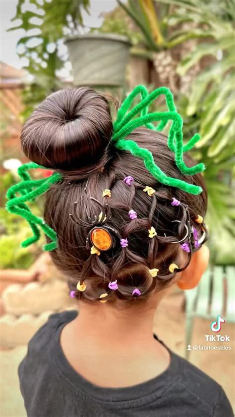 Peinado De Ara A Spider Hairstyle Video En Peinados F Ciles