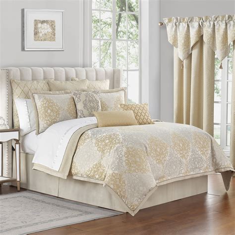 Waterford Bedding Waterford Wynne Comforter Set Gold Wayfair