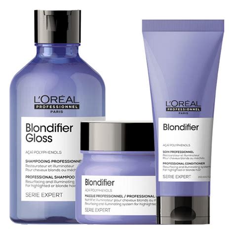 L'Oréal Professionnel Paris Serie Expert Blondifier Gloss Trio Set ...