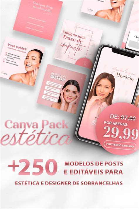 O Canva Pack Estética Foi Criado Para Deixar Suas Redes Sociais