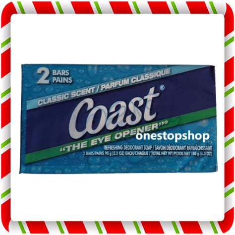 Coast Refreshing Deodorant Soap Classic Scent 90g X2 Lazada Ph