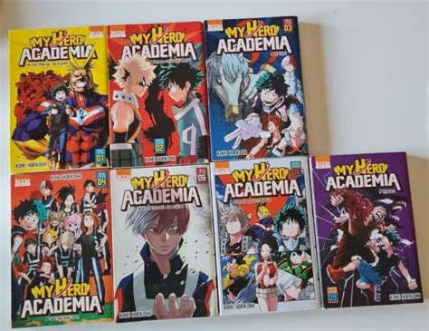 Mangas My Hero Academia Kohei Horikoshi Tome 1 2 3 4 5 8 9