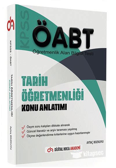 Abt Tarih Retmenli I Konu Anlat M Dijital Hoca Akademi