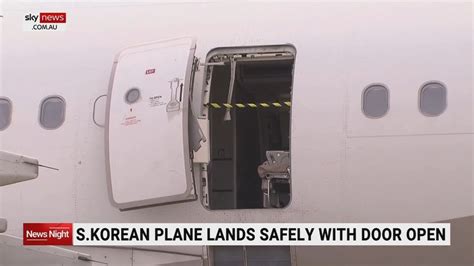 Terrifying Scenes As Passenger Opens Door Mid Flight On South Korean