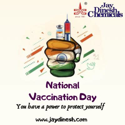 National Vaccination Day 2022 Jay Dinesh Chemicals